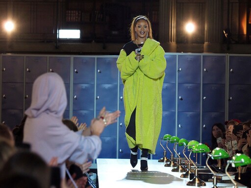 Rihanna Goes Back to School for Paris Fashion Week