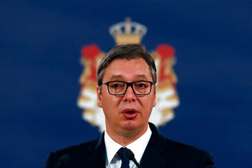 Serbia's Leader Praises Putin for Boosting Its Military