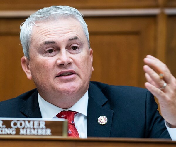 rep. james comer talks at hearing