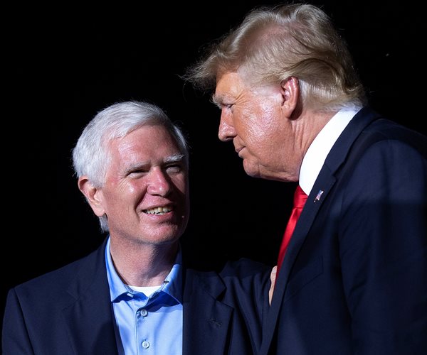 Mo Brooks and Donald Trump
