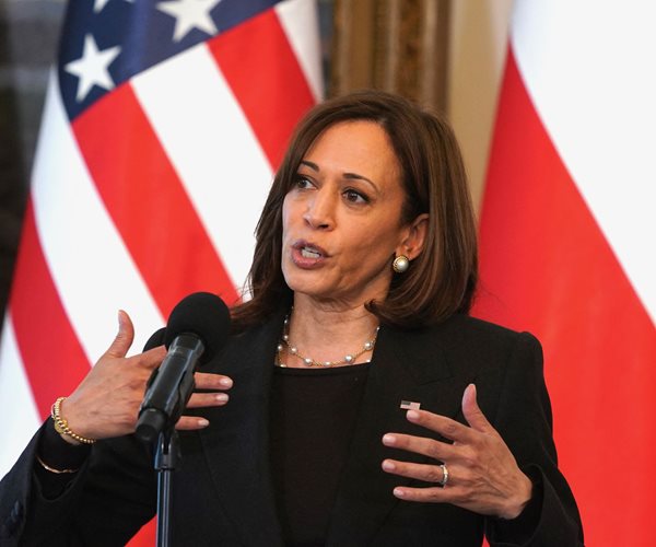 VP Harris Joins Call for War Crimes Probe of Russia