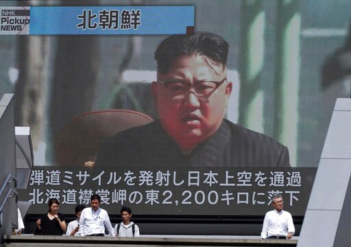 North Korea Fires Missile over Japan in Longest-ever Flight