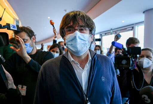 Ex Catalan Leader in  Italian Court for Extradition Hearing