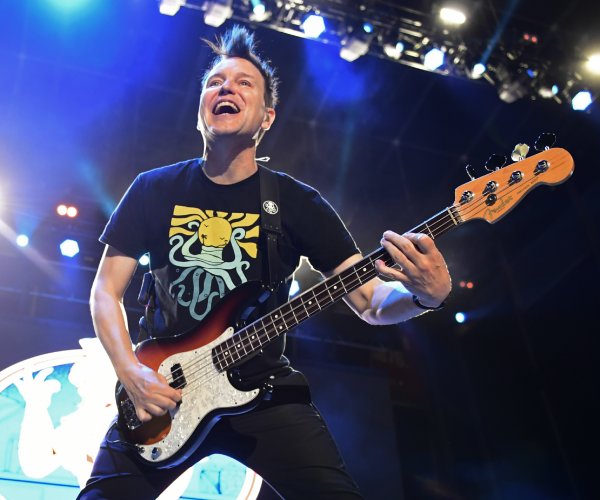 mark hoppus of blink-182 performs 