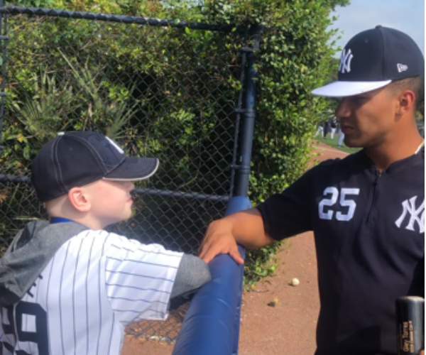 derek gerlach and gleyber torres of the ny yankees