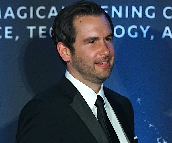 jersey city mayor steven fulop speaks during a red carpet event