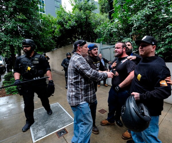 Portland Rally: Violence Breaks Out Between Opposing Sides