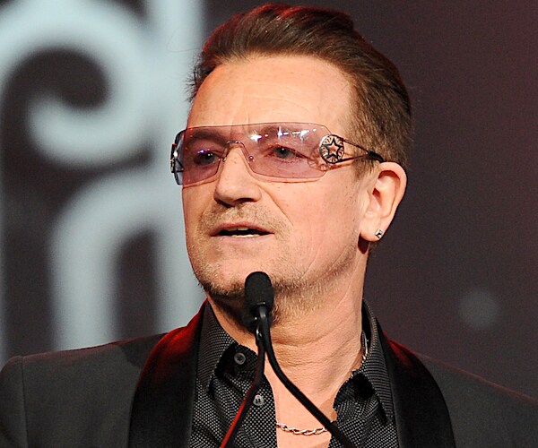 bono on the red carpet