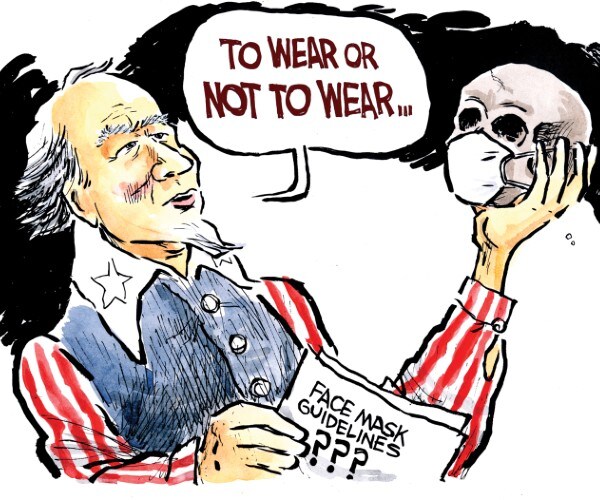to wear or not to wear a mask 