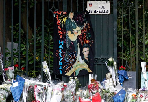 Weekend of Paris Tributes for Late Rock Star Johnny Hallyday