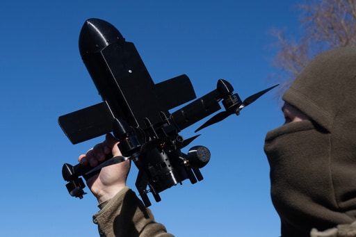 Ukraine Says it Shot Down 33,000 Russian Drones in March, a Monthly Record