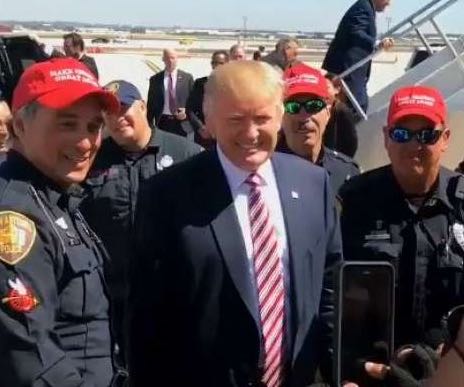Texas Police Chief Vows to Punish Officers in Trump Caps