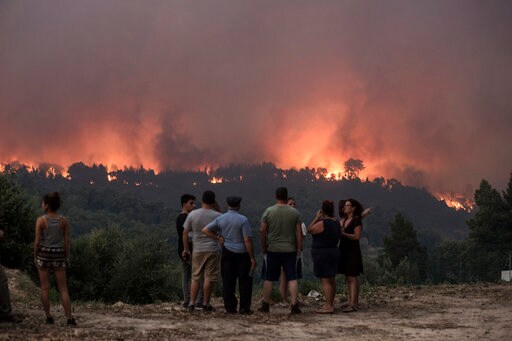 Portugal Battles Major Wildfire in Algarve Region