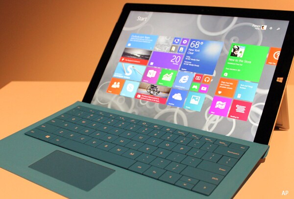 Surface Pro 3 Better, But Microsoft 'Laplet' Still Lags Apple's iPad