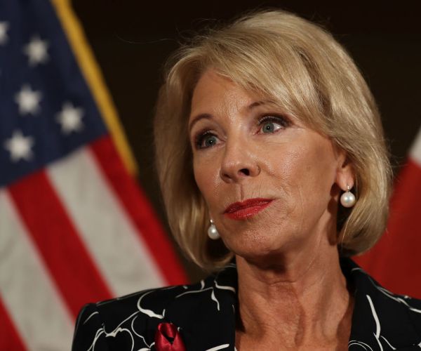 DeVos: Arming Teachers Should Be an Option for States, Communities to Consider
