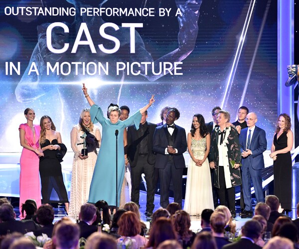 SAG Awards Winners Presented With a Lighter MeToo, Time's Up Touch