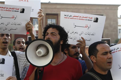 Moroccan Journalists Back Hunger-striking Colleague