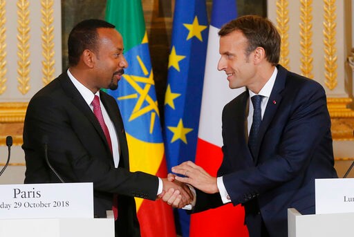 French President Backs Ethiopia Leader's Sweeping Reforms