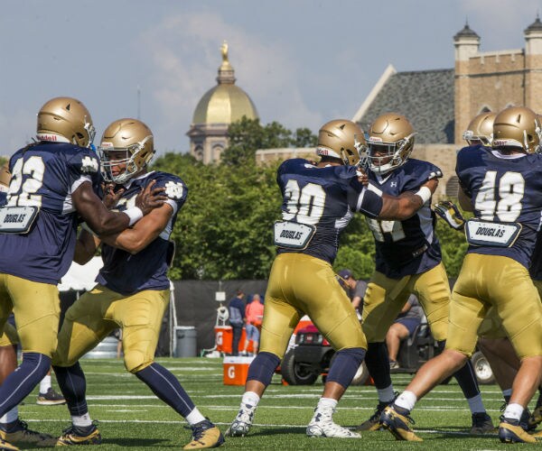 6 Notre Dame Football Players Arrested in 2 Incidents