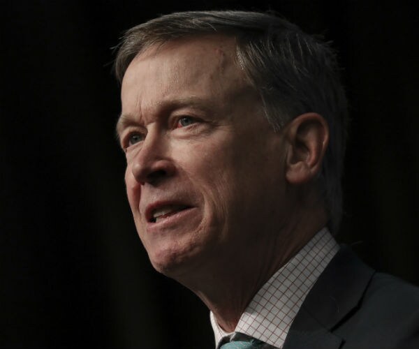 2020 Hopeful Hickenlooper Meets Columbine Shooting Survivors