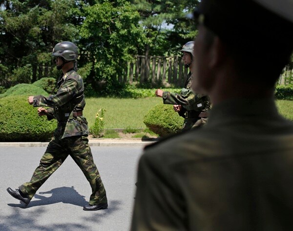 Koreas Break Ground on Railways But Sanctions Block Project