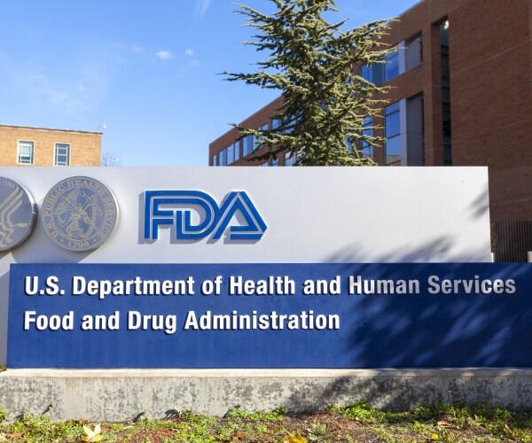 sign outside of FDA headquarters