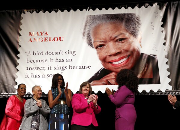Maya Angelou Stamp: New Postage Features Non-Angelou Quote