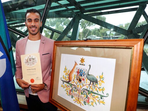 Refugee Soccer Player Happy He's Now an Australian Citizen