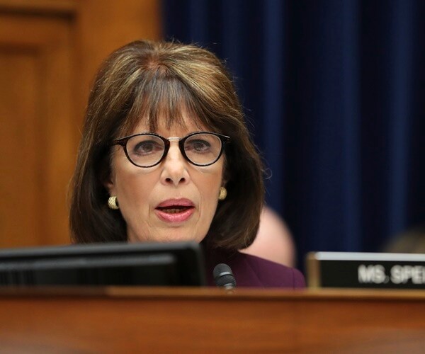 jackie speier sits at the bench questioning witnesses