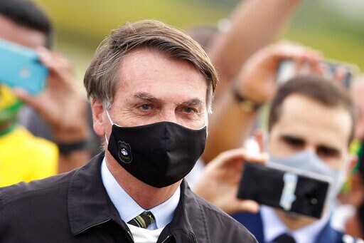 Bolsonaro Becomes 'poster Boy' for Unproven Virus Treatment