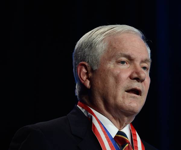 Former Secretary of Defense Robert Gates warned that Russian President Vladimir Putin will not end h...