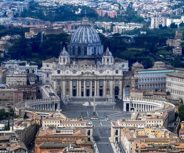 st peter square and basilica