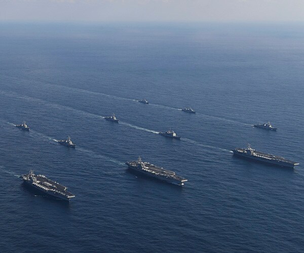 Three-Carrier Show of Force Sails Off Korean Peninsula (Video)