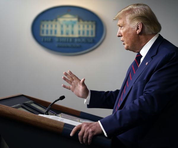 Trump Says US 'Rounding The Turn' On COVID-19