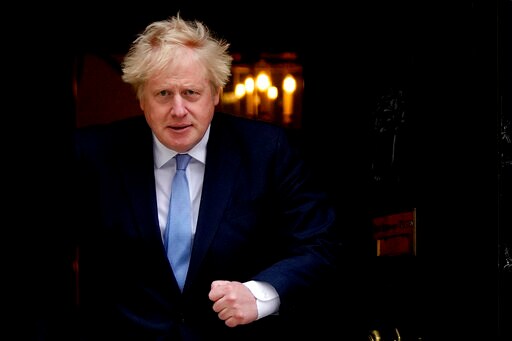 UK's Johnson Urges End to N Ireland Deadlock, Spars with EU