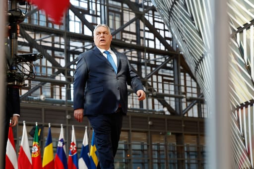 EU Leaders Blast Viktor Orb n over a Ukraine Loan Veto, Accusing Him of Playing Election Games