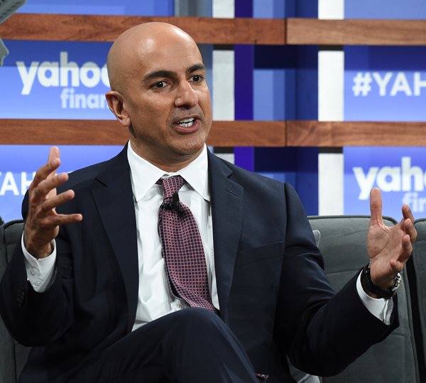 Fed Has More Work to Get Inflation Back to 2%: Kashkari