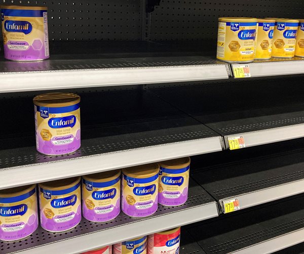 FDA Head Warns Baby Formula Shortage Likely to Last Until Late July