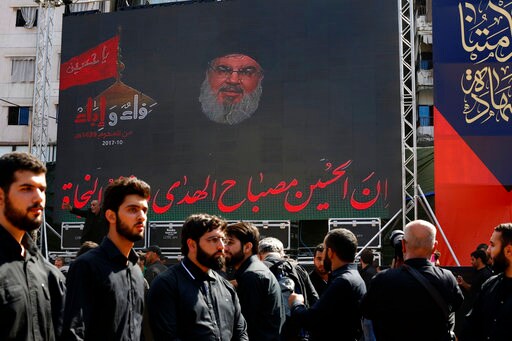 Hezbollah Leader Warns Israel as Shiites Mark Ashoura