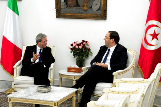 Italy Premier in Tunisia to Discuss Migration, Libya, Terror
