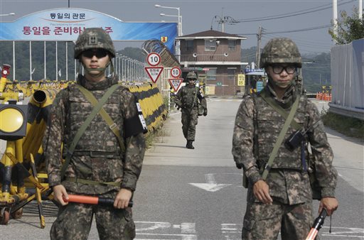 The Latest on Koreas: S. Korea Reports North Army Movements