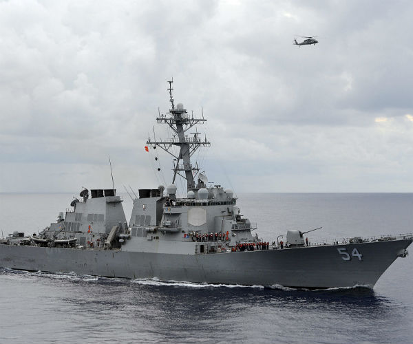 China Admiral Warns US: Navigation Patrols Could End 'in Disaster'