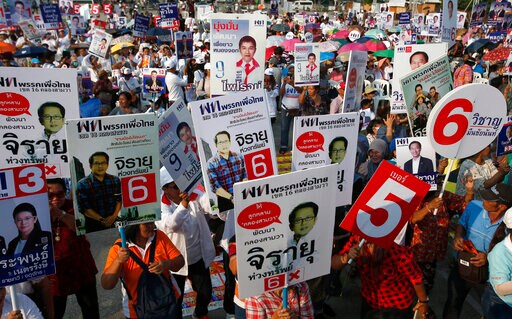 Thai Party Challenging Army Rule Holds First Bangkok Rally