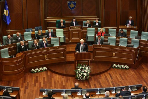 UK's Johnson Urges Kosovo to Keep Talking with Serbia