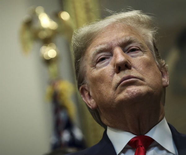 us president donald trump in the roosevelt room of the white house 