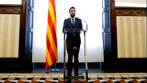 The Latest: Thursday Vote Set on Picking Catalonia's Leader