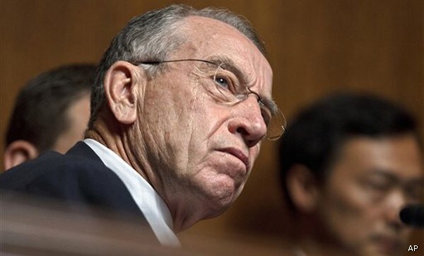 Grassley Pushes Bill to Target 'Political Intelligence' Firms