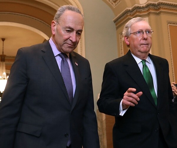 McConnell, Schumer Remember McCain as Patriotic Public Servant