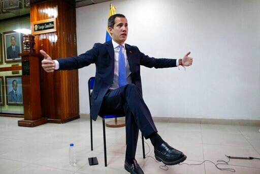 AP Interview: Venezuela's Guaidó Extols Trump Alliance