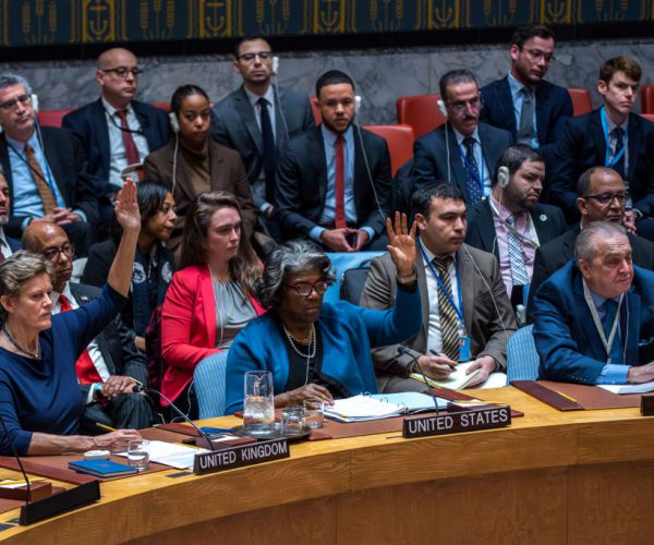 Russia, China Veto US-Led UN Resolution on Gaza Ceasefire